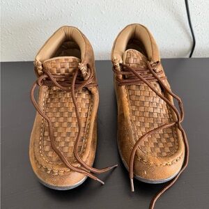 Twister Kids Moccasins in Brown